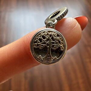 RETIRED Pandora Charm - Family Roots Dangle